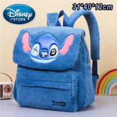 New Disney Plush Stitch Backpack - Large-Capacity Student Bag - Himpall
